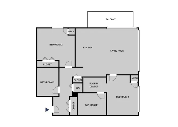 Blueground River North Balcony Pool Nr Pier Chi-1147 Апартаменты